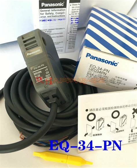 1pcs Panasonic Sunx Eq 34 Pn Photoelectric Sensor New Ebay