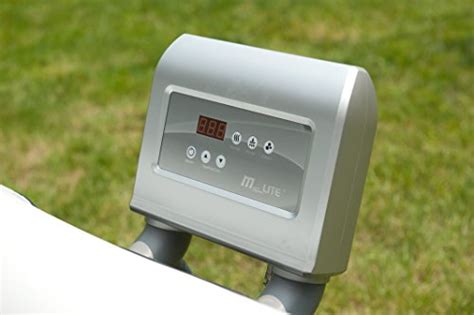 MSPA Alpine Lite Luxury Inflatable Hot Tub Spa Person Portable Outdoor Jacuzzi Seater