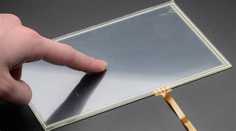resistive touch screen technology   wire solutions fortec uk
