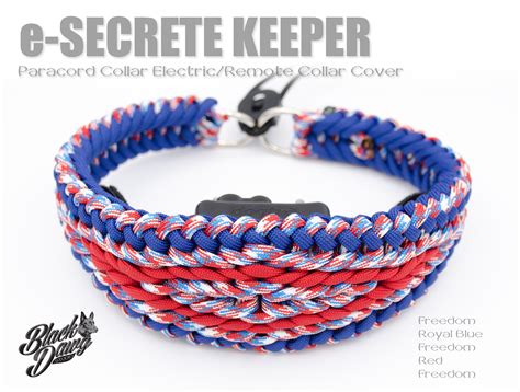 E-secrete Keeper Paracord Collar Electric/remote Training | Etsy