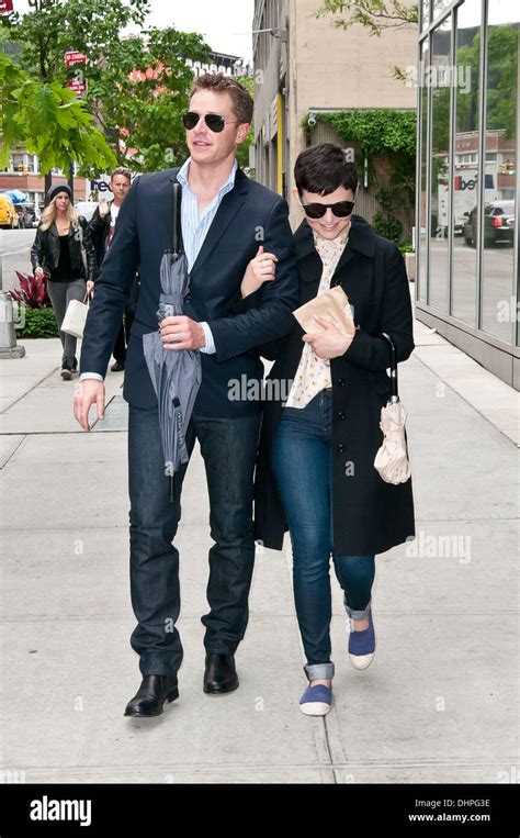 Ginnifer Goodwin and Josh Dallas return to their hotel in Manhattan New