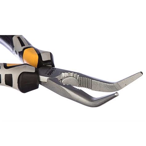 Felo 59222040 8" Chain Nose Radio Pliers 45 Degree Bent Nose – KCI Tools