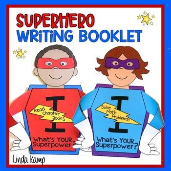 Superhero Goal Setting Writing Craft by Linda Kamp | TpT