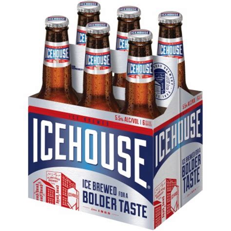 Icehouse American Lager Beer 6 Count 6 Bottles 12 Fl Oz Kroger