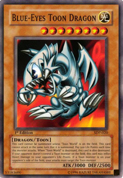 Blue Eyes Toon Dragon Yu Gi Oh Fanon Wiki Fandom Powered By Wikia