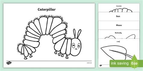 The Very Hungry Caterpillar Mini Book Printable