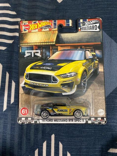 HOT WHEELS BOULEVARD FORD MUSTANG RTR SPEC Hobbies Toys Toys Games On Carousell