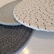 Amazon Potholders Set Trivets Set Pure Cotton Thread Weave Hot Pot Holders Set Set Of
