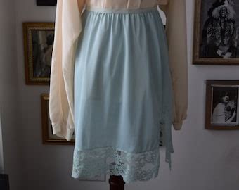 Vanity Fair Nightgown Blue S Lace Accents Vintage Lingerie Size Etsy