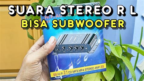 Ulasan Lengkap, Amplifier Hi Fi Audio ST 838 Stereo Agar Makin Mantap ...