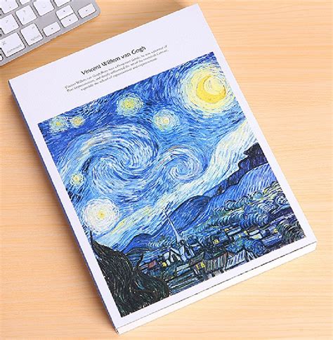 Szkicownik Van Gogh B5 128 Kartek Gwieździsta Noc myHomelife Sklep