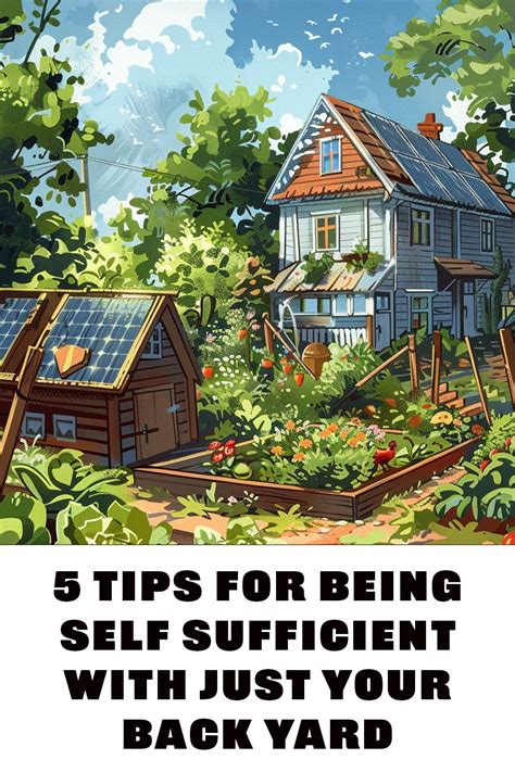 5 Tips For Being Self Sufficient With Just The Space In Your Back Yard In 2024 Urban Garden