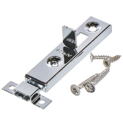 Шпингалет накладной, плоский ригель, Apecs, 60 мм, DB-03-60-CR ...