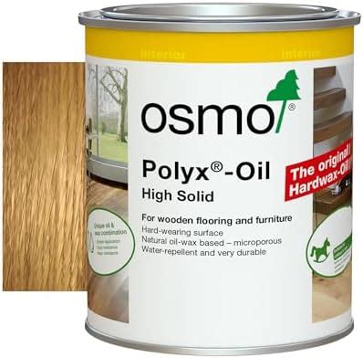 Osmo Polyx Oil Hard Wax Oil 3032 Clear Satin 750ml Durable Wood