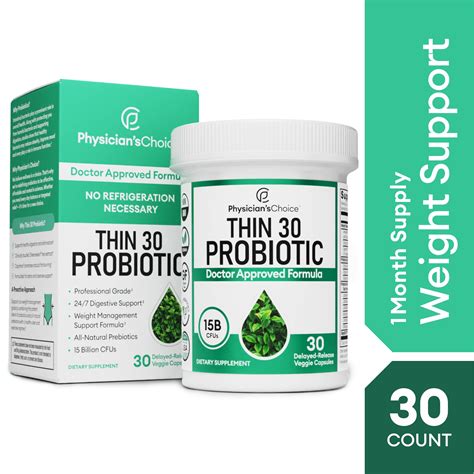 Physicians Choice Probiotics For Weight Loss Capsules 15 Billion Cfu