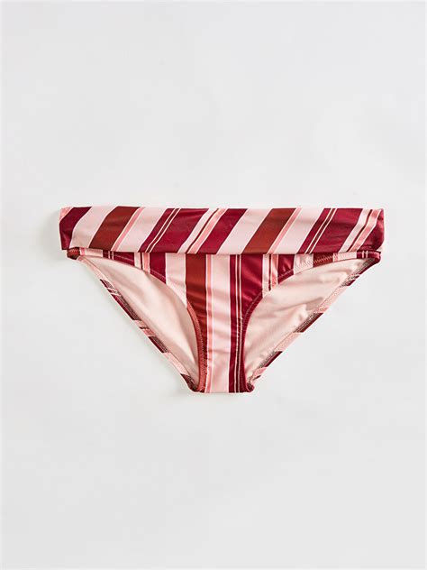 KARIŞIK Çizgi Desenli Kadın Bikini Alt 0S5943Z8 P8J LCW