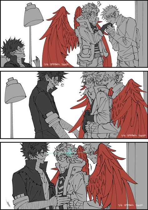 Dabi X Hawks Милые рисунки Мультипликационные лица Мультипликационные иллютрации