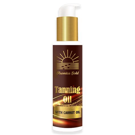 Плажно масло за слънчев загар Аромика голд / Beach oil for sun tan ...