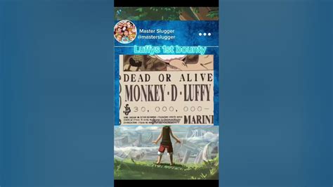 Luffys 1st Bounty Youtube