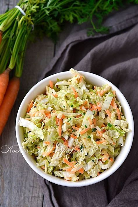 Chinakohlsalat Mit Karotte Und Apfel Salat Bulgur Salat Couscous