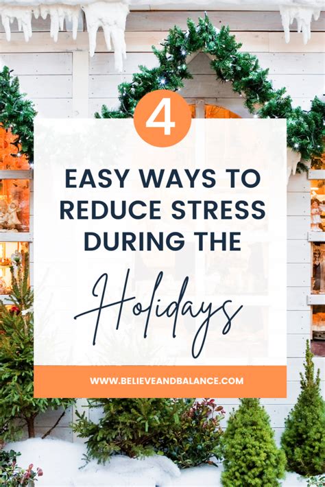 How To Reduce Stress During The Holidays