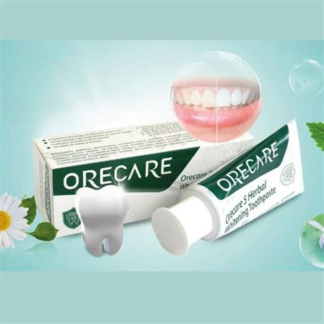 Pasta Blanqueadora Herbal 5 Orecare | Tiens Peru