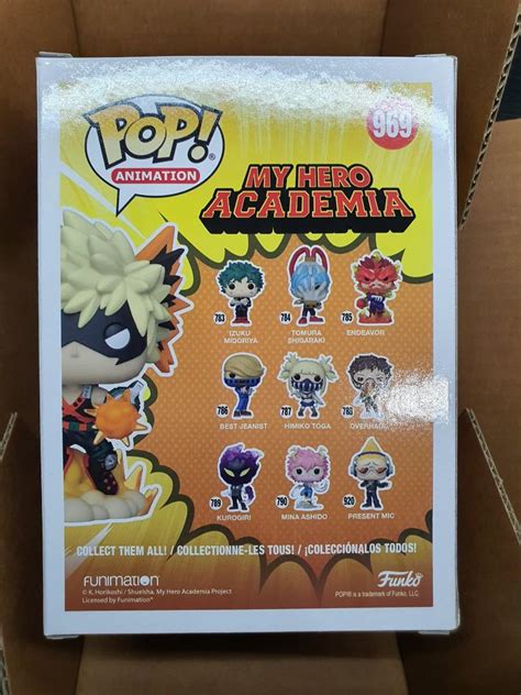 Funko My Hero Academia Pop Animation Katsuki Bakugo Vinyl Figure Hot Topic Exclusive Hobbies