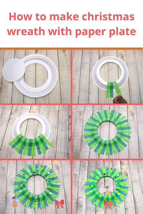 Paper Plate Christmas Wreath Craft Paper Plate Christmas Crafts Artofit