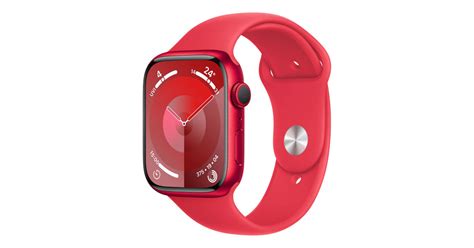 Купить Apple Watch Series 9 45 мм красный M/L в Воронеже | Вотч серии 9 ...
