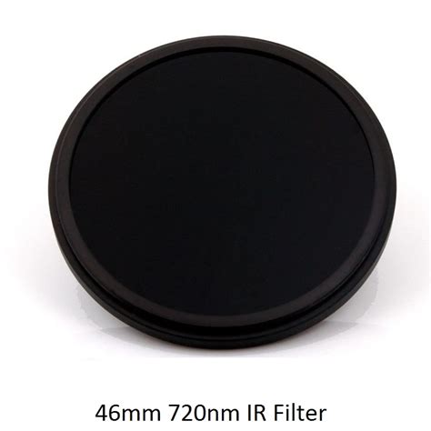 46mm IR72 720nm Infrared IR Optical Grade Glass Filter for Camera Lens ...