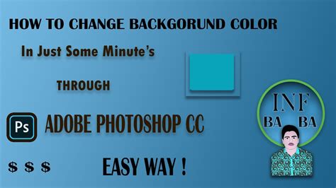 How To Change Background Color In Photoshop With In Few Minutes Easy