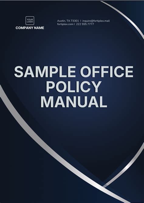 Free Front Desk Receptionist Manual Template To Edit Online