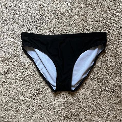 Speedo Black Bikini Bottoms Bikini Bikinibottom Depop