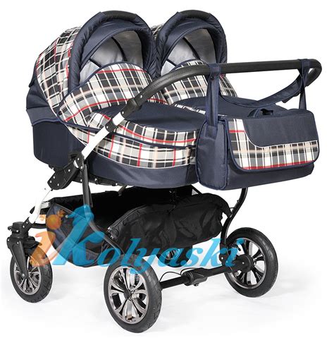 Детская коляска для двойни, коляска для новорожденных, Slaro Charlotte ...