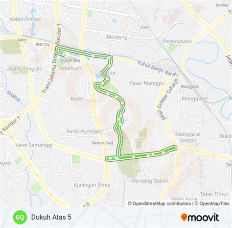 Rute Q Jadwal Pemberhentian Peta Dukuh Atas Diperbarui