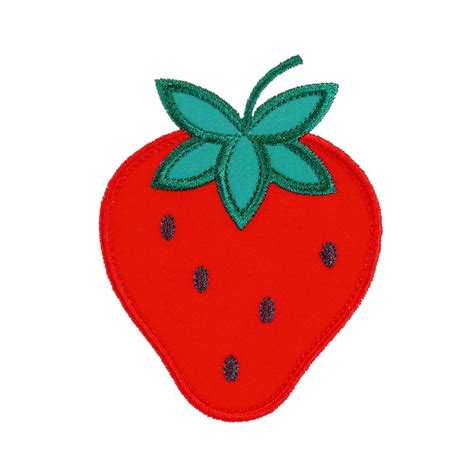 Шаблон клубника для аппликации (44 фото)