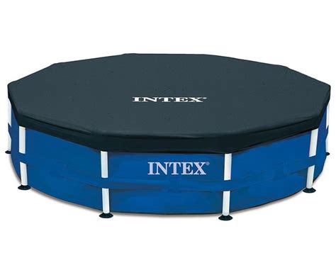 Тент 28031 Intex для каркасного бассейна диаметром 366 см - крышка для ...