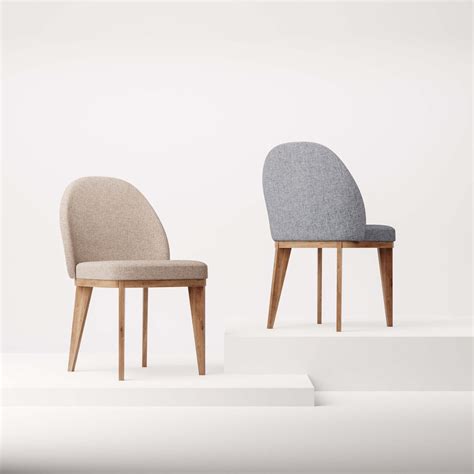 Обеденный стул Dan рогожка от фабрики NAPILILI