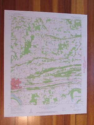 Morrilton East Arkansas 1962 Original Vintage USGS Topo Map EBay