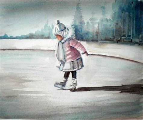 Skating Painting By Giorgio Gosti Saatchi Art