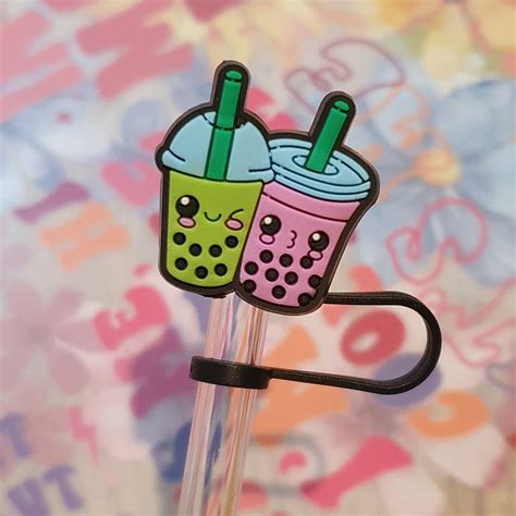 Boba Straw Topper Wild Transfers