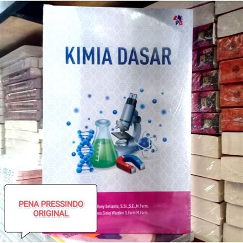 Jual Buku Kimia Dasar Rony Setianto Original Penerbit Shopee