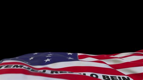 Bandera De Tela De Bikini Atol Ondeando En El Bucle De Viento Pancarta De Tela Cosida Con