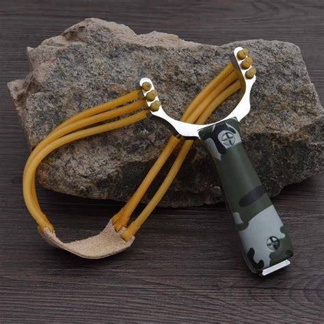 Powerful Aluminium Alloy Slingshot Crossbow Hunting Sling Shot Catapult