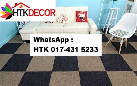 Bandar Menjalara Carpet Tile 017 431 5233 WhatApps HTK Office Karpet