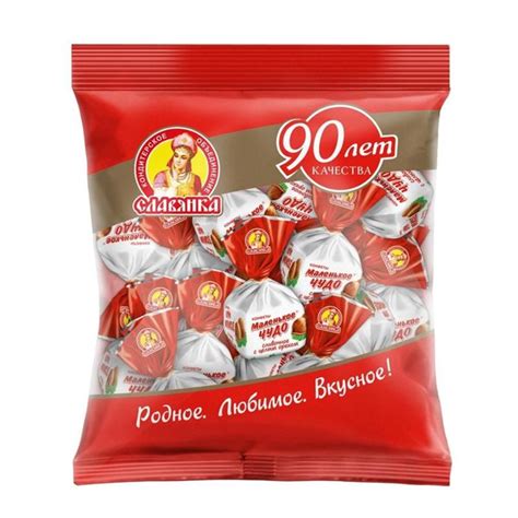 Характеристики Конфеты шоколадные Славянка Маленькое чудо сливочное 206 ...