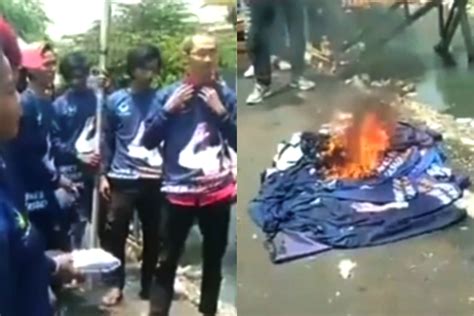 Geger Bacaleg NasDem Bakar Atribut Partainya Sendiri Buntut Anies