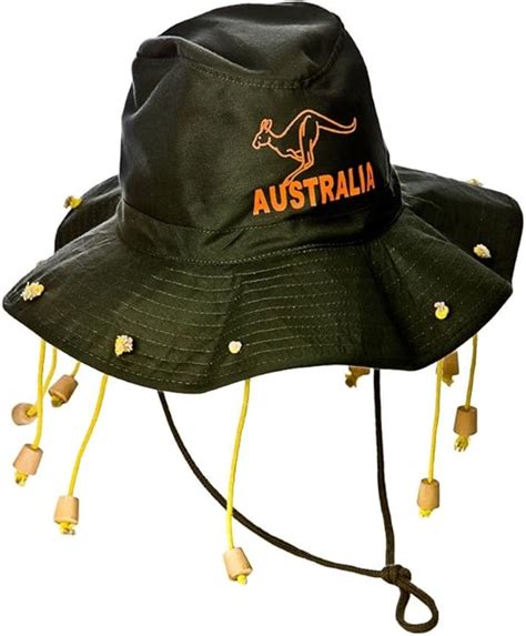 Wicked Unisex Adults Australian Kangaroo Aussie Outback Hat