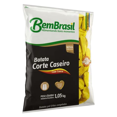 Batata Pr Frita Caseira Congelada Bem Brasil Pacote Kg Mercado