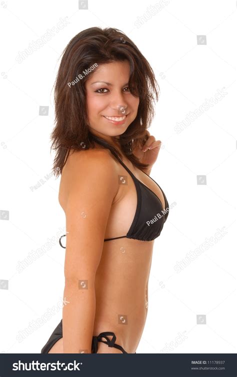 Isolated Image Sexy Latina Girl Bikini Stock Photo Shutterstock